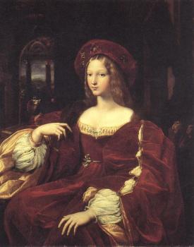 Raphael : Portrait of Jeanne d'Aragon